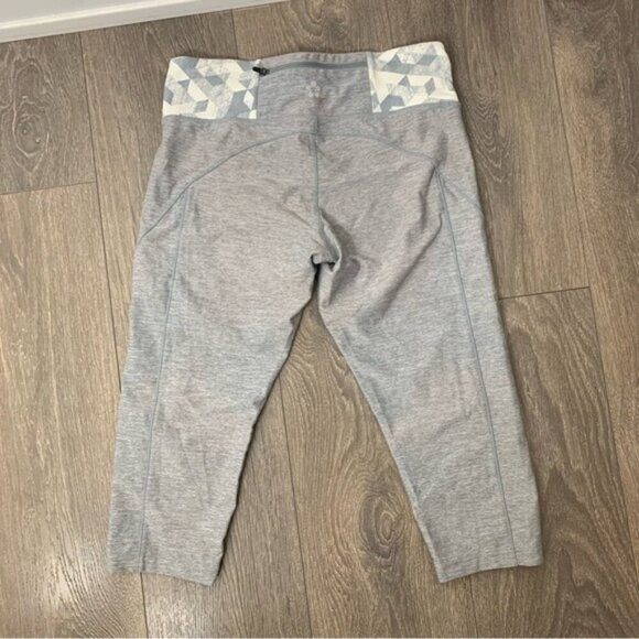 Tuff Athletics Training Women's Capri Pants Leggings Sportswear Size Small Grey - Picture 4 of 7